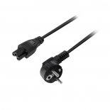 Καλώδιο τροφοδοσίας Schuko αρσ. - IEC-C5 θηλ., 1.5 m AKYGA AK-NB-01A