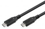 GOOBAY καλώδιο USB-C 74185, USB4, 240W, 40Gbps, 8K/60Hz, 1.8m, μαύρο 74185