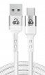 POWERTECH καλώδιο USB-C σε USB PTR-0160, 60W, 480Mbps, 1m, λευκό PTR-0160