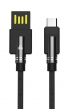 POWERTECH  USB  Micro USB dual ele PTR-0062 copper, 1m,  PTR-0062