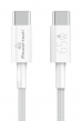 POWERTECH καλώδιο USB-C PTR-0181, 65W, 480Mbps, 1m, λευκό PTR-0181