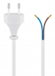 GOOBAY καλώδιο τροφοδοσίας 51345, 2x 0.75mm², 1.5m, λευκό 51345