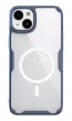 NILLKIN θήκη Nature Pro Magnetic για iPhone 15 Plus, διάφανη-μπλε 6902048265943