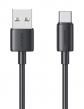 USAMS καλώδιο USB-C σε USB US-SJ708, 18W, 480Mbps, 1m, μαύρο SJ708USB01