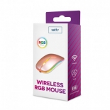 Setty RGB Wireless Mouse Rose Gold