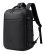 ARCTIC HUNTER τσάντα πλάτης B00866 με θήκη laptop 15.6", αεροστεγής θήκη, 35.5L/49.5L, μαύρη B00866-BK