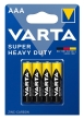 VARTA μπαταρίες Zinc Carbon Super Heavy Duty, AAA/R03, 1.5V, 4τμχ 4008496676187