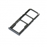 Βάση Κάρτας Sim & SD Samsung A715 Galaxy A71 Μαύρο (Original)
