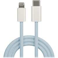 MAXLIFE TYPE C TO LIGHTNING DATA CABLE 20W 1m blue