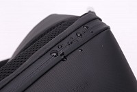 ARCTIC HUNTER τσάντα πλάτης B00208 με θήκη laptop 15.6, λουκέτο TSA, 24L, μαύρη B00208-BK
