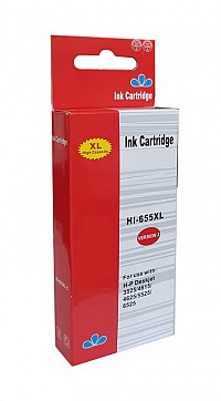 Συμβατό Inkjet για HP, 655, 14.6ml, κίτρινο RP-H-0655Y