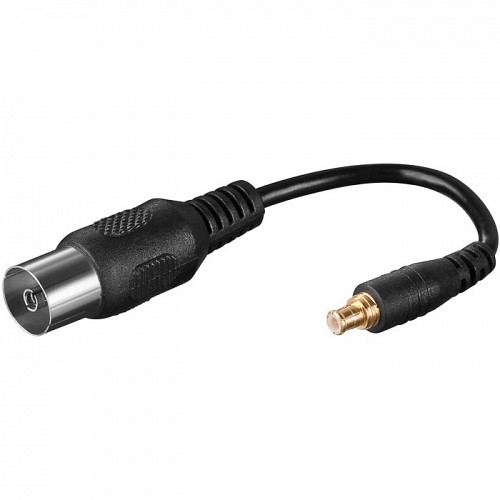 Αντάπτορας σύνδεσης Coaxial σε micro Coaxial 10cm GOOBAY 67227 MCX