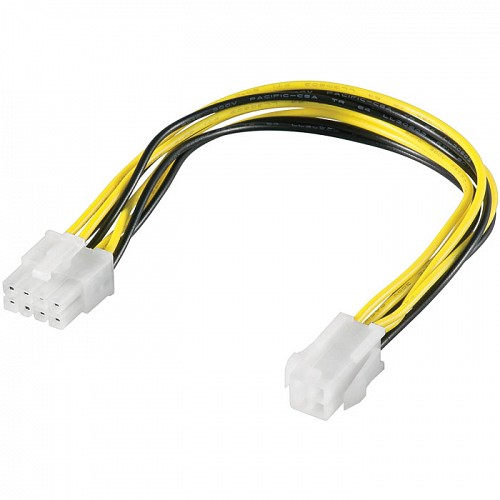 Καλώδιο τροφοδοσίας, ATX-12V  PCIe 8 pin αρσ. σε 4 pin θηλ GOOBAY 51358