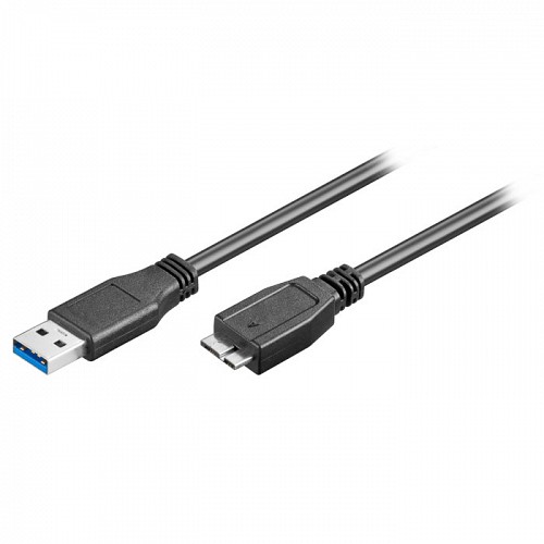 Καλώδιo USB 3.0 A αρσ. - USB micro B αρσ. 0.5 m GOOBAY 95734