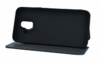 POWERTECH Θήκη Slim Leather για Samsung J6 Plus 2018, γκρι MOB-1157