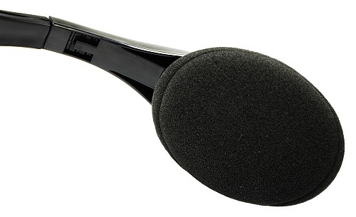 POWERTECH Headphones με μικρόφωνο PT-734 105dB, 40mm, 3.5mm, 1.8m, μαύρο PT-734