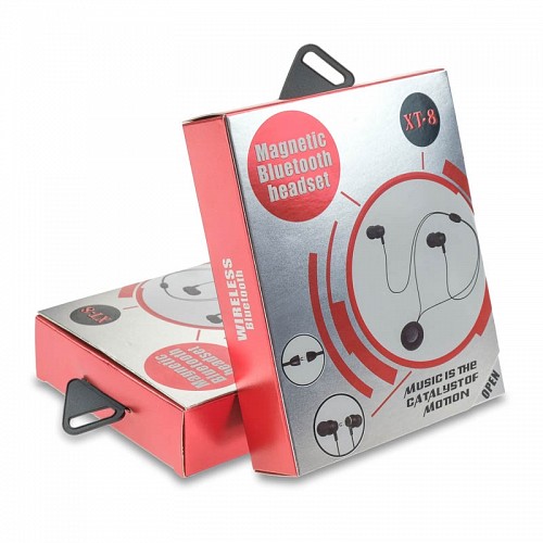 Magnetic BT Headset XT-8 White 1018.234