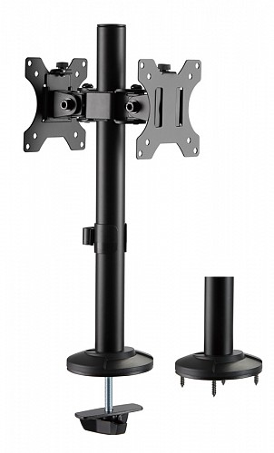 BRATECK Βάση γραφείου LDT40-G02 για 2 οθόνες 17 - 32, 8kg LDT40-G02
