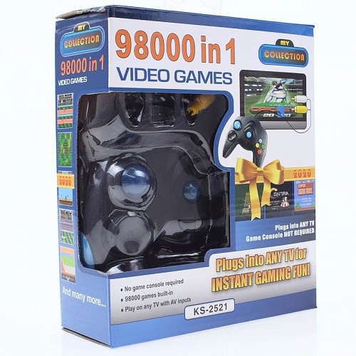Plug & Play Χειριστήριο με 98.000 Retro Παιχνίδια 0520.082