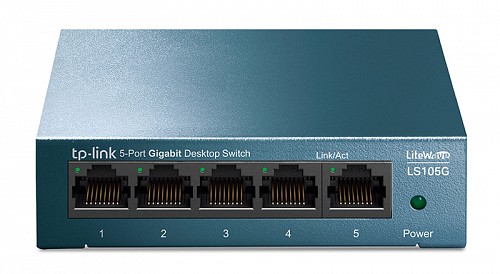 TP-LINK Desktop Switch LS105G, 5-port 10/100/1000Mbps, Ver. 1.0 LS105G