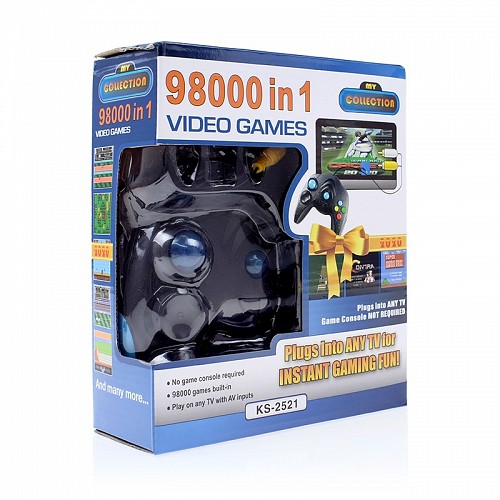 Plug & Play Χειριστήριο με 98.000 Retro Παιχνίδια 0520.082