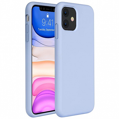 My Colors Liquid Silicon For iPhone 12 Pro Max Light Violet