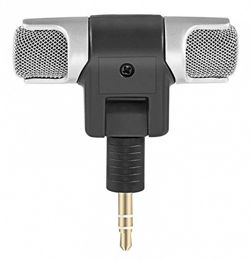 POWERTECH mini μικρόφωνο CAB-J041, stereo, 3.5mm CAB-J041