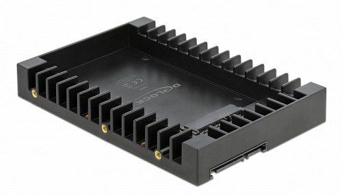 DELOCK tray 3.5 για 2.5 HDD/SSD 18364, 6Gbps, μαύρο 18364