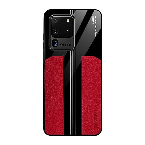 Bodycell Back Cover Acrylic For Samsung S20 Ultra Red