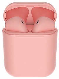 CELEBRAT earphones με θήκη φόρτισης W10, True Wireless, 30/300mAh, ροζ TWS-W10-PK