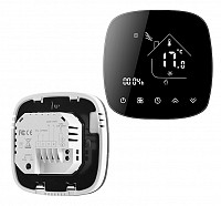 Smart θερμοστάτης αερίου BHT-001-GCLW, WiFi, χωνευτός, μαύρος BHT-001-GCLW