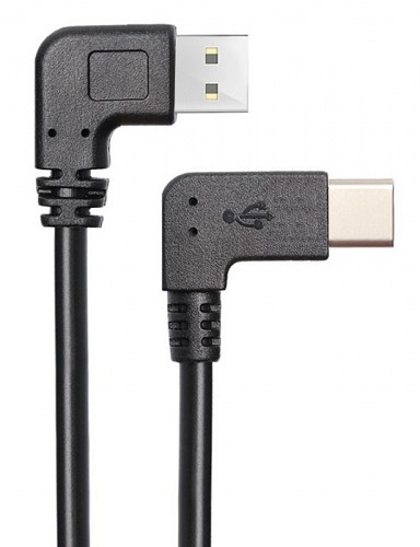 POWERTECH  USB  USB-C CAB-U134, 90, Easy USB, 0.5m,  CAB-U134