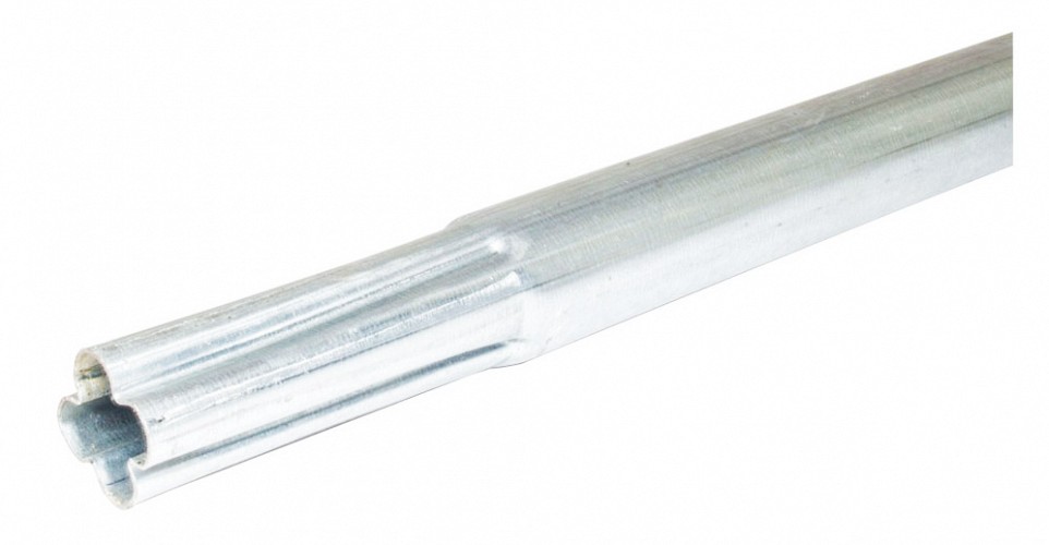 VIKAR μεταλλικός ιστός 22009, γαλβάνιζε, Φ38 x 1mm x 140cm, 3τμχ VIK-22009