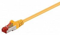 GOOBAY καλώδιο δικτύου 95463, CAT 6 S/FTP (PiMF), CCA, 0.5m, κίτρινο 95463