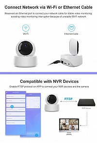 SONOFF smart IP κάμερα GK-200MP2-B, Wi-Fi, 1080p, H.264 GK-200MP2-B