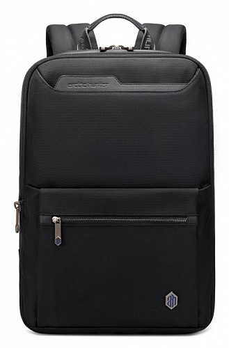 ARCTIC HUNTER τσάντα πλάτης B00410 με θήκη laptop 15.6, πτυσσόμενη, 21L, μαύρη B00410-BK