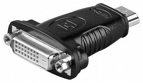 GOOBAY αντάπτορας HDMI σε DVI-D Dual-Link 68098, μαύρος 68098
