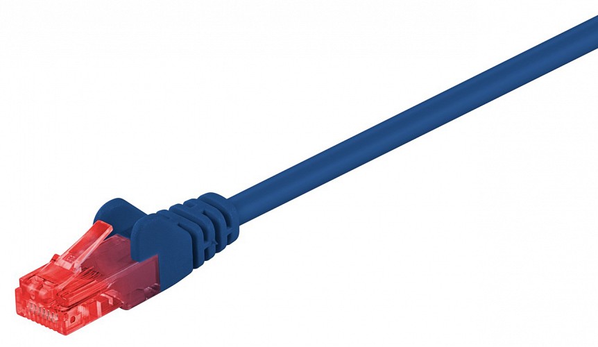 GΟOBAY καλώδιο δικτύου 68417, CAT 6 U/UTP, CCA, PVC, 5m, μπλε 68417