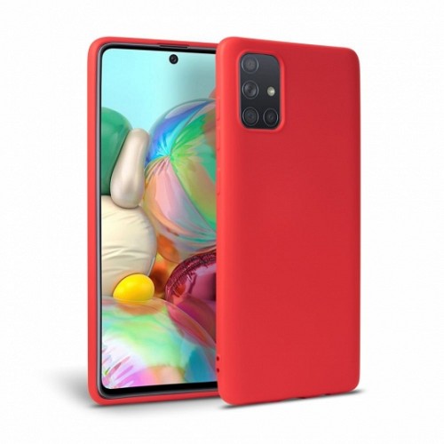 My Colors Liquid Silicon For Samsung A41 Red