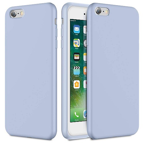 My Colors Liquid Silicon For iPhone 6/6s Plus Light Blue