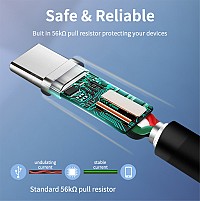 CABLETIME καλώδιο USB-C σε USB CMAMN, 15W, 5Gbps, 1m, μαύρο 5210131038208