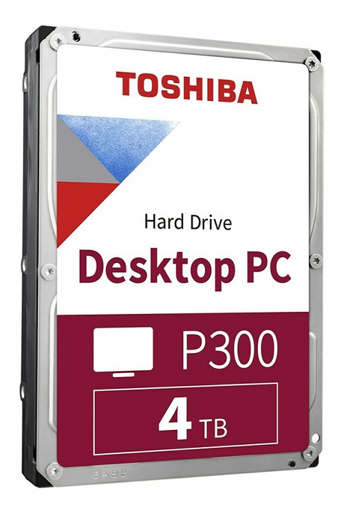 TOSHIBA Σκληρός Δίσκος P300 HDWD240, 4TB, 3.5, 128MB, 5400RPM, SATA III HDWD240UZSVA
