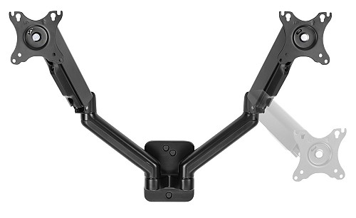 BRATECK επιτοίχια βάση LDA32-114, για 2 οθόνες 17-32, 9kg LDA32-114