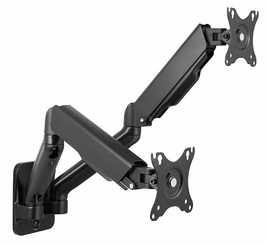 BRATECK επιτοίχια βάση LDA32-114, για 2 οθόνες 17-32, 9kg LDA32-114