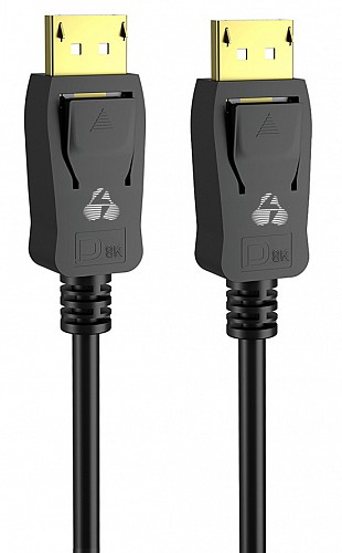 POWERTECH καλώδιο DisplayPort 1.4 CAB-DP050 copper, 8K/60Hz, 1.5m, μαύρο CAB-DP050