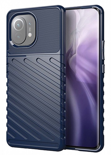 POWERTECH Θήκη Thunder MOB-1633 για Xiaomi Mi 11, μπλε MOB-1633