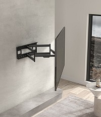 BRATECK επιτοίχια βάση τηλεόρασης LPA49-486XLD, 43-90, 80kg, heavy duty, full motion LPA49-486XLD