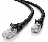 POWERTECH καλώδιο δικτύου CAB-N259 Cat 5e U/UTP, copper 26AWG, 5m, μαύρο CAB-N259