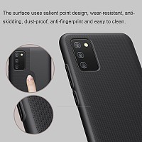 NILLKIN θήκη Super Frosted Shield για Samsung A025G/M/F/A02s, μαύρη 6902048211872
