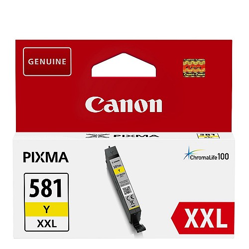 Canon Μελάνι Inkjet CLI-581YXXL Yellow (1997C001) (CANCLI-581YXXL)
